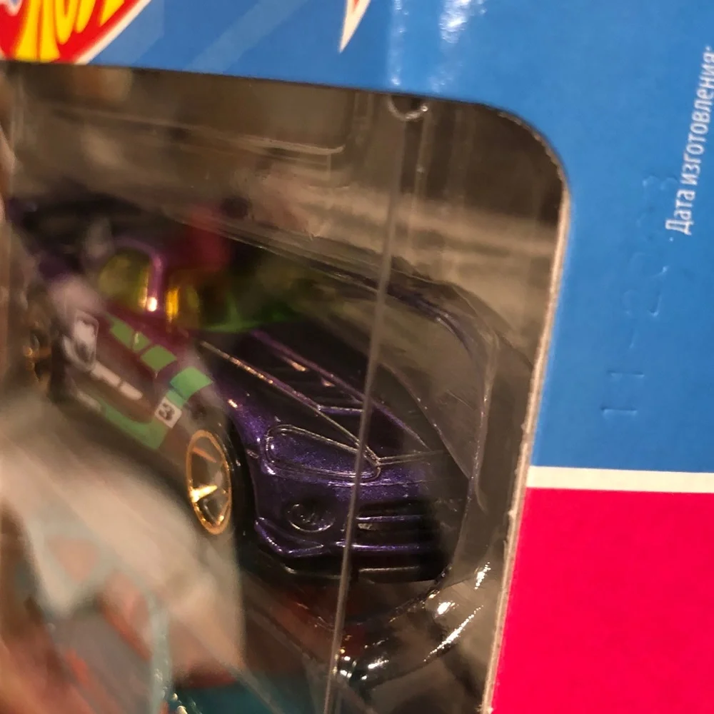 Mattel Hot Wheels Drift Car Set - Blue, Red, White, Yellow